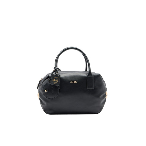 Borsa Donna grande a bauletto, con doppio manico a mano e chiusura zip